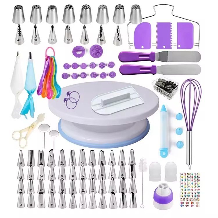 pastry tip cake decorating supplies Piping Tips Tools Baking with Box cakes packaging