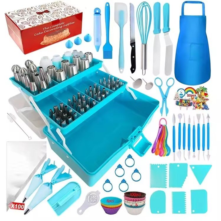 pastry tip cake decorating supplies Piping Tips Tools Baking with Box cakes packaging
