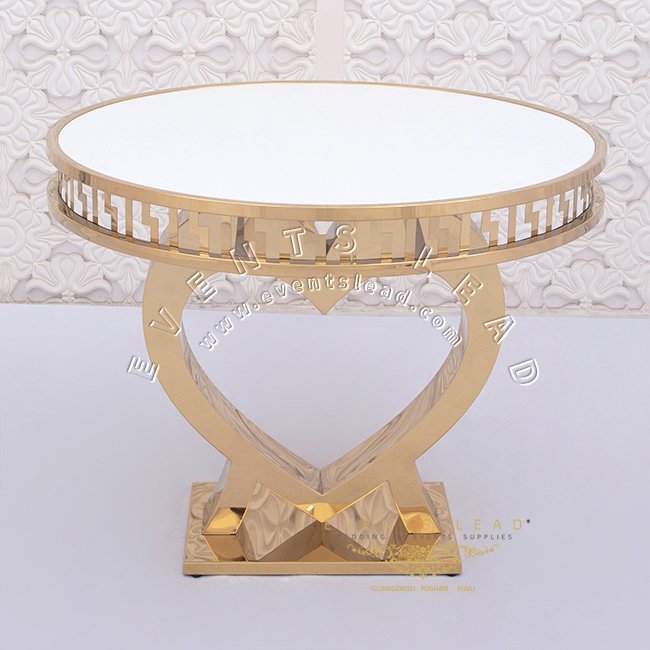 Selling sparkle round events wedding table for cake dessert cake table designs