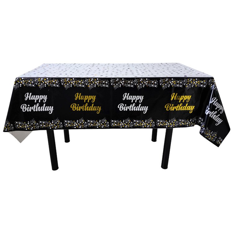 Wedding Ramadan and Cake Background Decoration Supplies Happy Birthday Aluminum Foil tablecover cloth Hot Sale Shiny Pink Modern