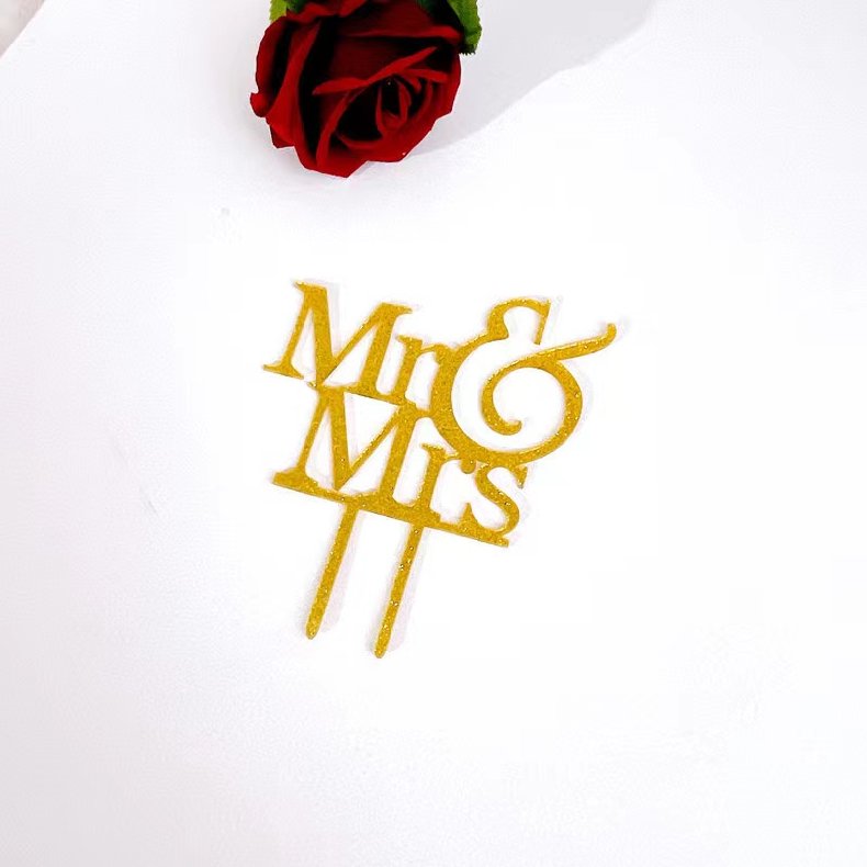 New Design Birthday cake decorating supplies Acrylic Cake Topper Party Baking Decoration Supplies Baking Supplies