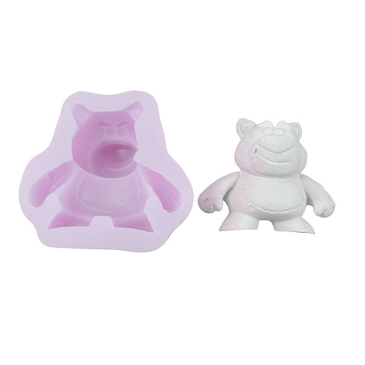2D or 3D Cartoon Anime Character Candle Silicone Mold DIY Gypsum Carving Handmade Soap Aromatherapy Ornament Home Desktop Decor