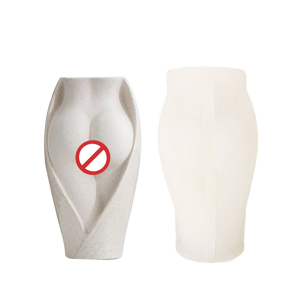 Candle Moulds Silicone Making Body Gypsum Resin Soap Tool Molds for Candles DIY Human Moldes De Silicona Para Velas Candle Molds