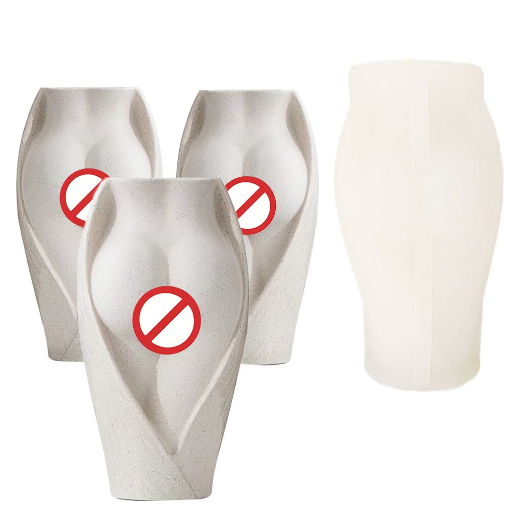 Candle Moulds Silicone Making Body Gypsum Resin Soap Tool Molds for Candles DIY Human Moldes De Silicona Para Velas Candle Molds
