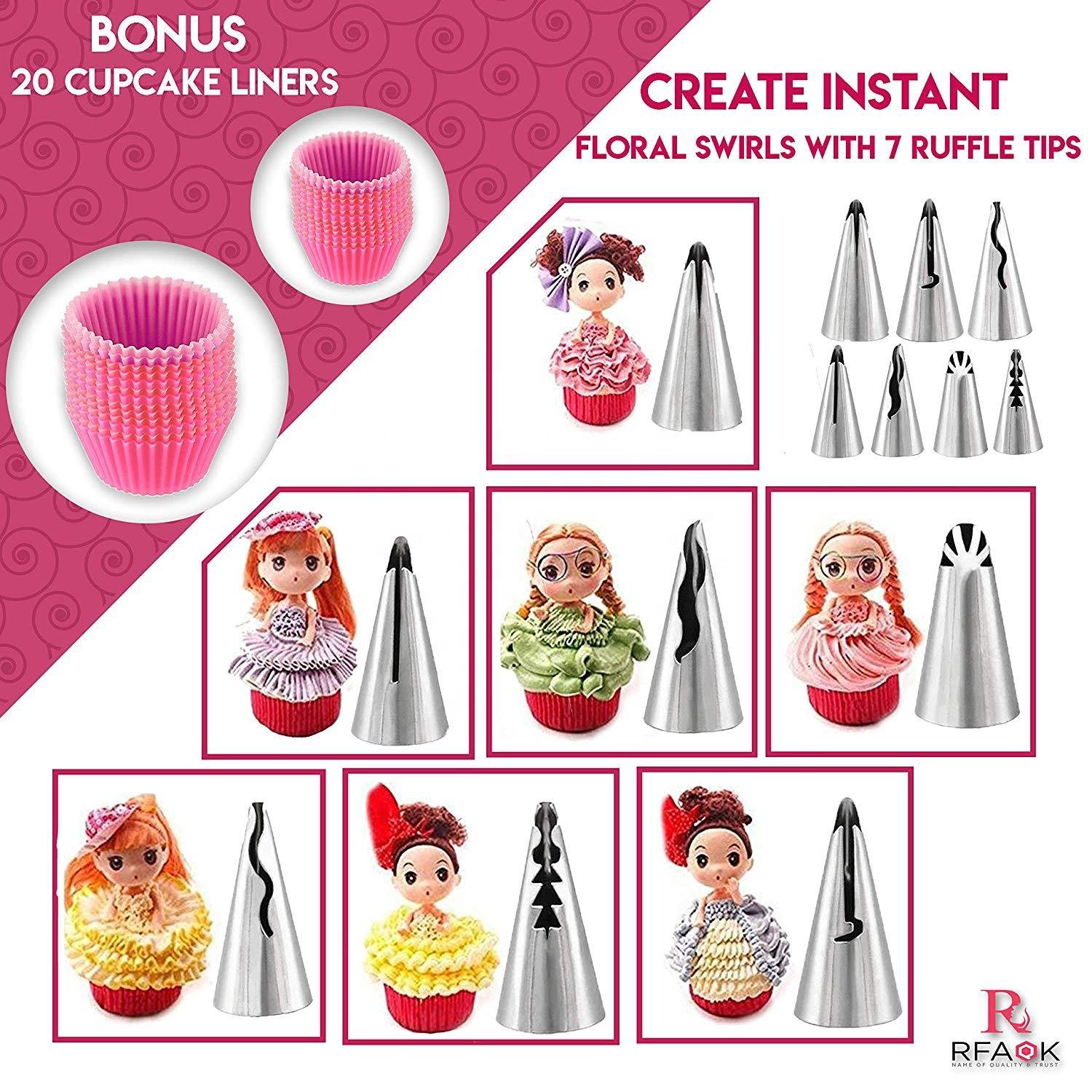 OEM 200pcs/set Cake Decorating Supplies Kits decorative cake stand molde pastel pastry silicon mold