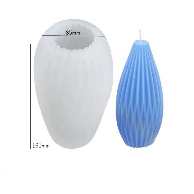 Candle mold geometric diamond cone ball silicone candle mold for soap scented candle making supplies