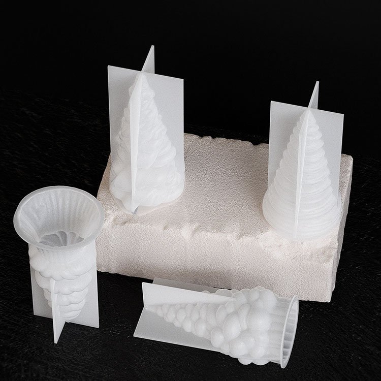 YS 3D Christmas Tree Resin Silicone Candle Mold Soap Aromatherapy Handmade Gift Making Christmas Atmosphere Home Decorations