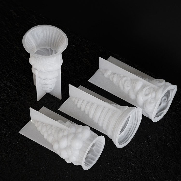 YS 3D Christmas Tree Resin Silicone Candle Mold Soap Aromatherapy Handmade Gift Making Christmas Atmosphere Home Decorations