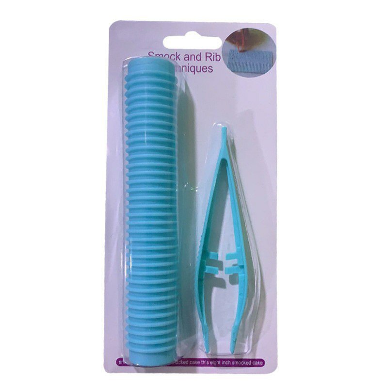 Household Pastry tools 2pcs Plastic fondant rolling pin clip cake edge embossed mold baking tool cake lace clip cake accessories