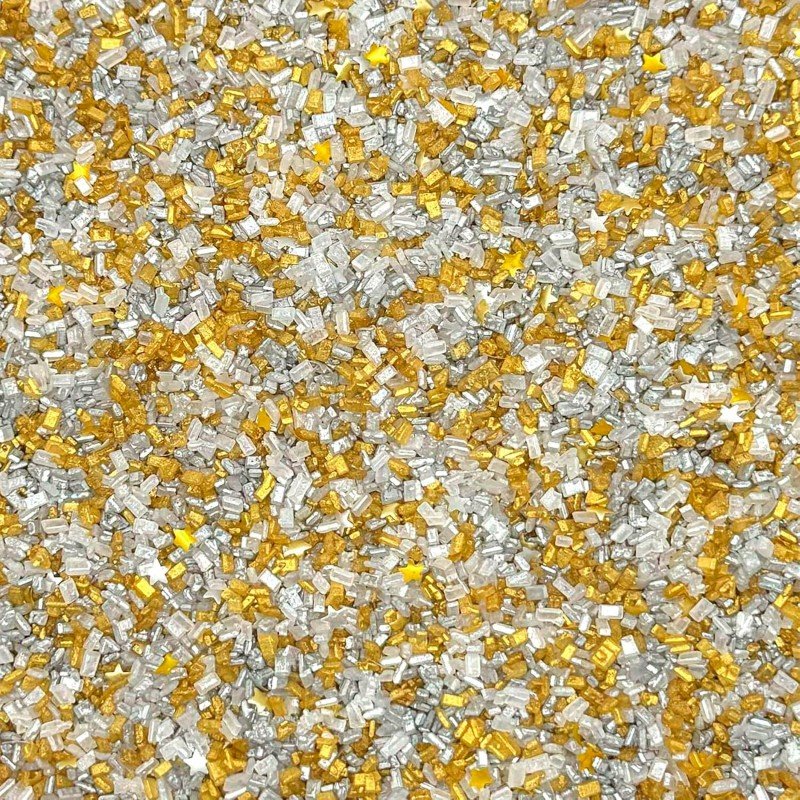 Sanding Sugar for Baking Edible Sparkling Sugar Sprinkles Coarse Sugar Crystals for Decoration Supplies