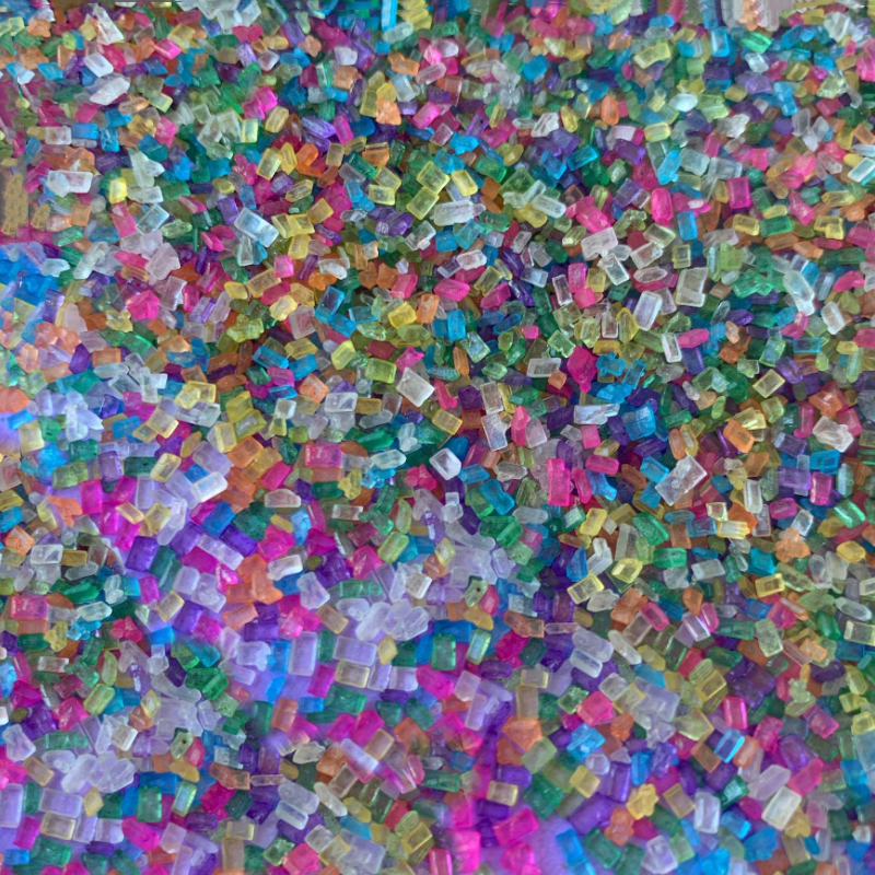 Sanding Sugar for Baking Edible Sparkling Sugar Sprinkles Coarse Sugar Crystals for Decoration Supplies