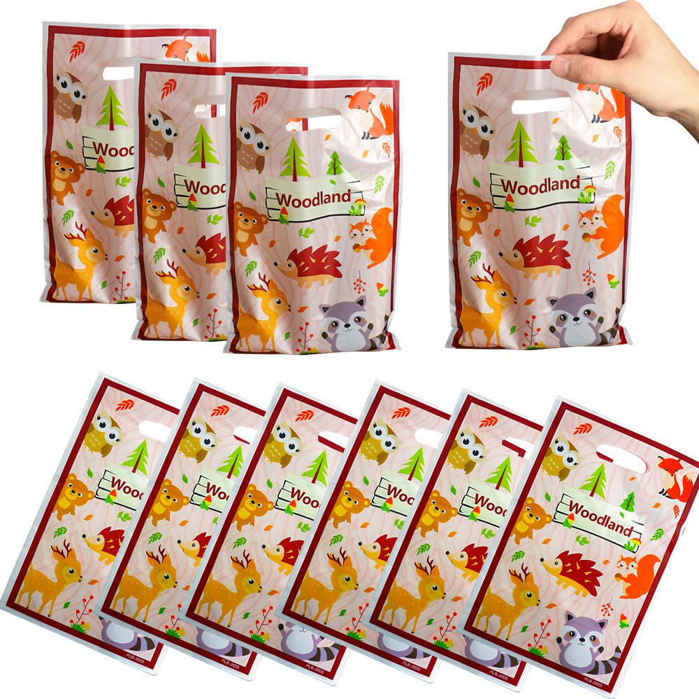 Brown Woodland Jungle Forest Animal Children Birthday Party Decorations Cutlery Paper Plate Napkin Set Party & Holiday Supplies