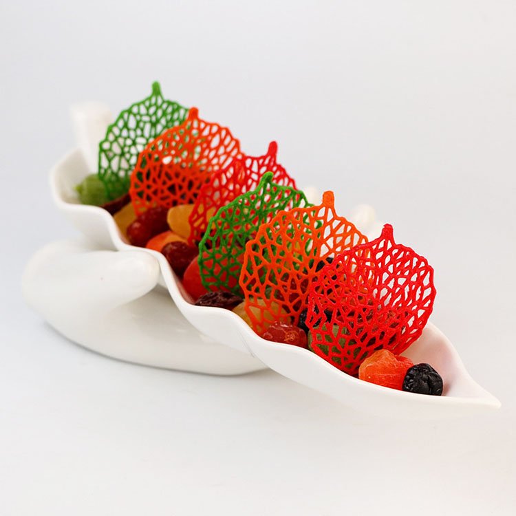 YS Coral Leaves Decorative Lace Mat Leaf Cake Mold Sugar Craft Silicone Pad Fondant Moulds Decorating Tools Baking Accessories