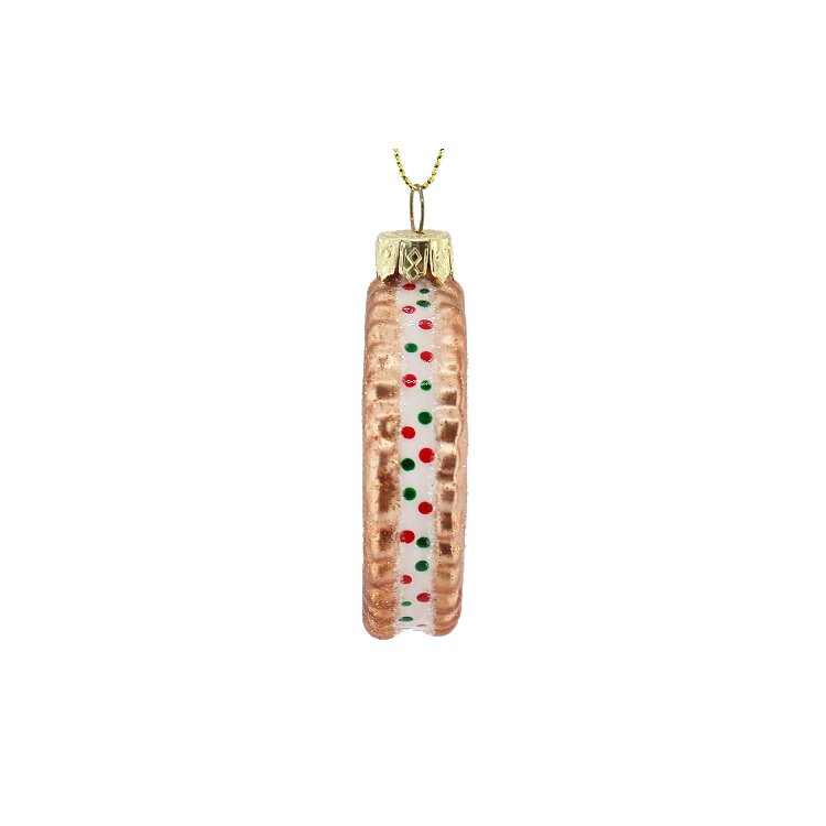 Creative Christmas Tree Decoration Supplies Glass Party Decorations Cake Cookies Pendant Ornaments