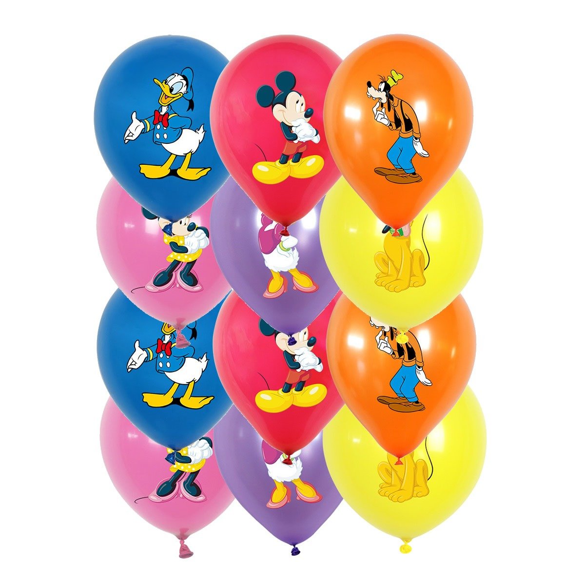 Hot Sale Mickey Minnie Cartoon Latex Balloon for Birthday & Christmas/Halloween Party Decorations Girls' Favorite