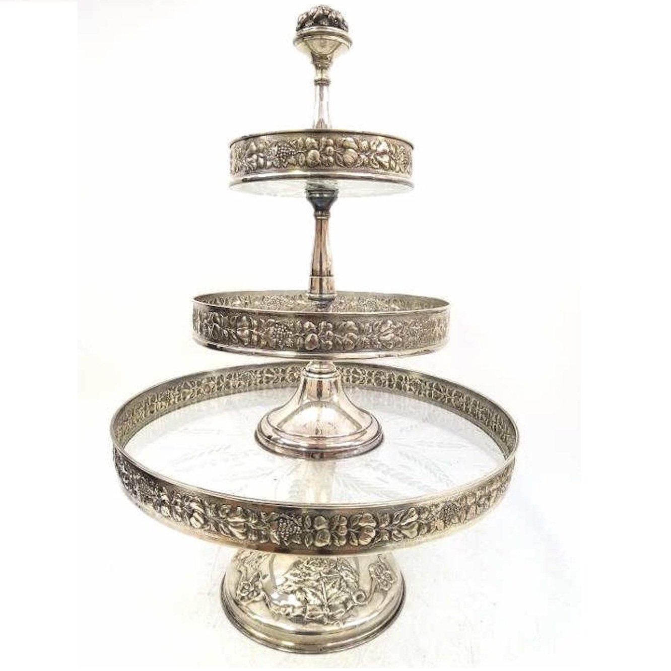 New Arrival Looking Wedding Party Supplies Cake Stand Table Rounded Fruit Cake Serving Cake Stand At Affordable Price