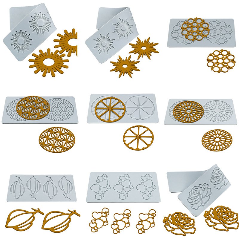 Early Riser Silicone Lace Fondant Mat Cake Decorating Chocolate Mould Dessert Tools Baking Supplies