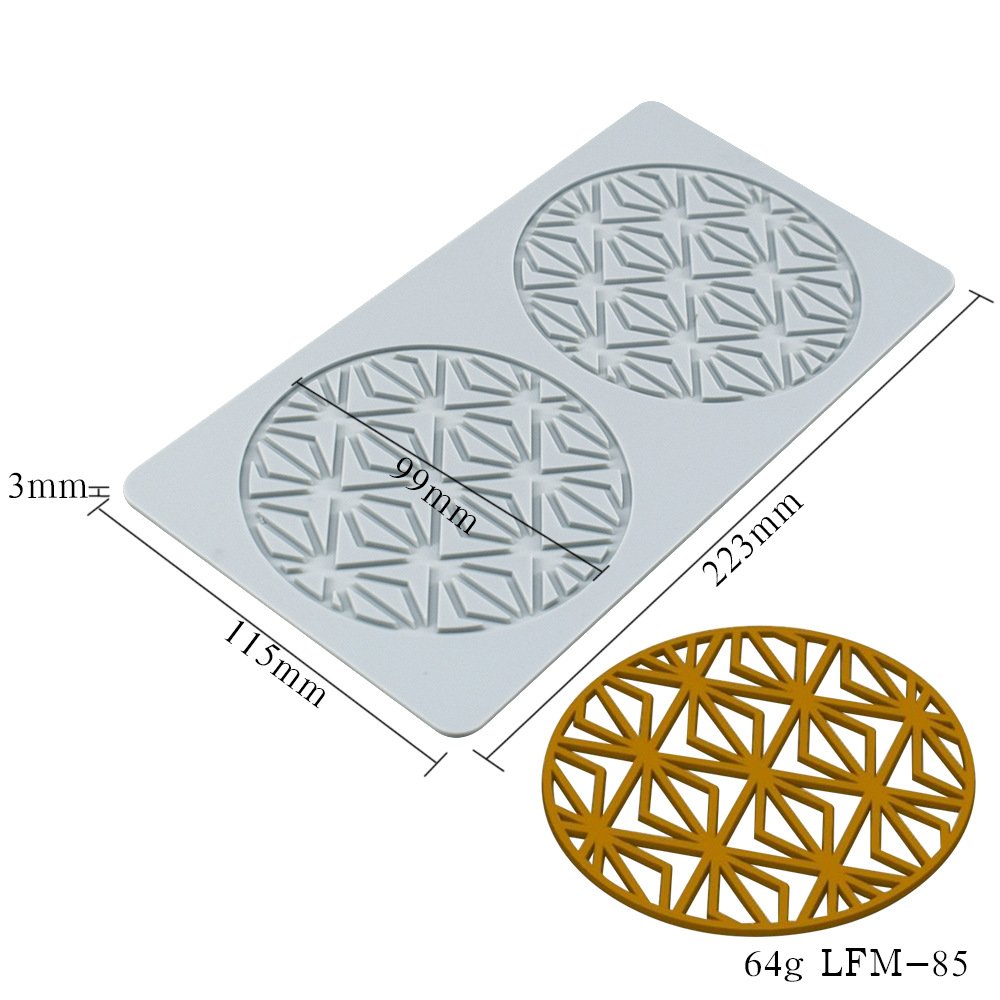 Early Riser Silicone Lace Fondant Mat Cake Decorating Chocolate Mould Dessert Tools Baking Supplies