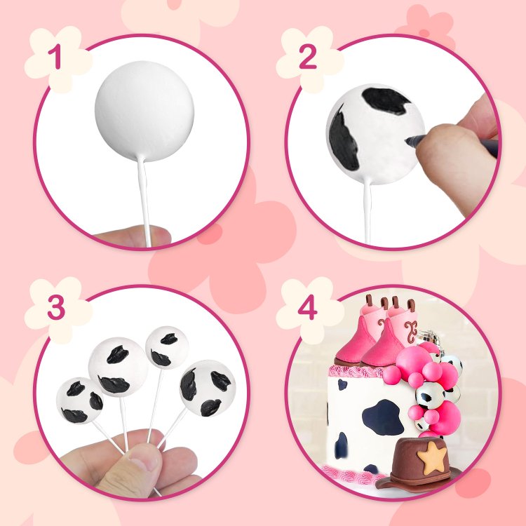 Cowgirl Cake Decorations Cowgirl Hat and Boot Cake Toppers Western Cowgirl Birthday Baby Shower