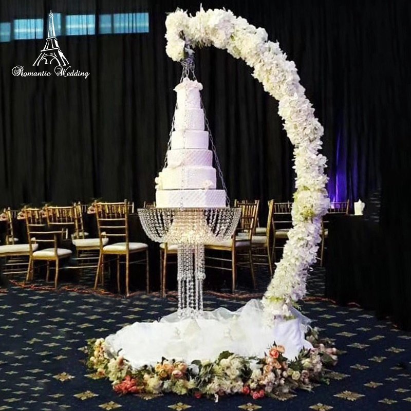 Luxury High Quality Iron cake flower stand for Weddings Parties Birthdays Table Product Supplies wedding decoration