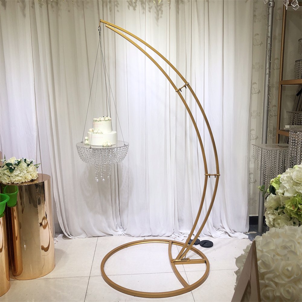 Luxury High Quality Iron cake flower stand for Weddings Parties Birthdays Table Product Supplies wedding decoration