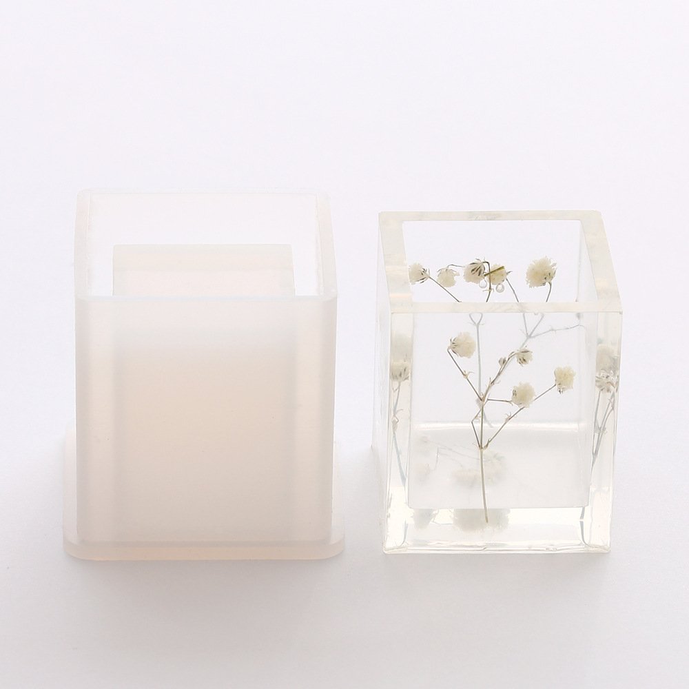 Silicone Molds Starter Kit Craft DIY Jewelry Making Supplies with 1:1 Clear Epoxy Resin Home Decor Art for Office OPP Bag Moulds