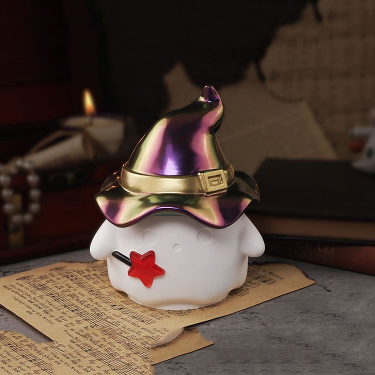YS DIY Hat Ghost Storage Jar Silicone Mold Handmade Halloween Jewelry Storage Box With Lid Candle Mould Set Festival Decor Gifts