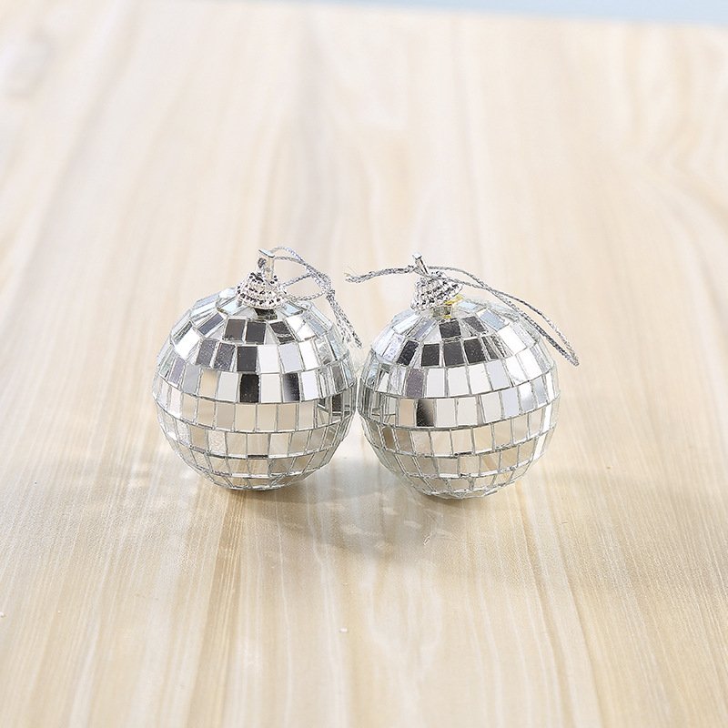 Mirror reflective ball 2cm-80cm bar disc wedding ins cake decoration ball Christmas sparkle ball