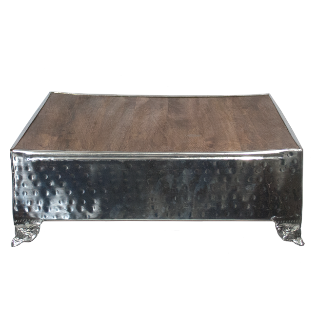 New Fashion Party Supplies Cake Tools Metal Cake stand Round Square Wedding Cake Stand Copper Plated aluminum party uses