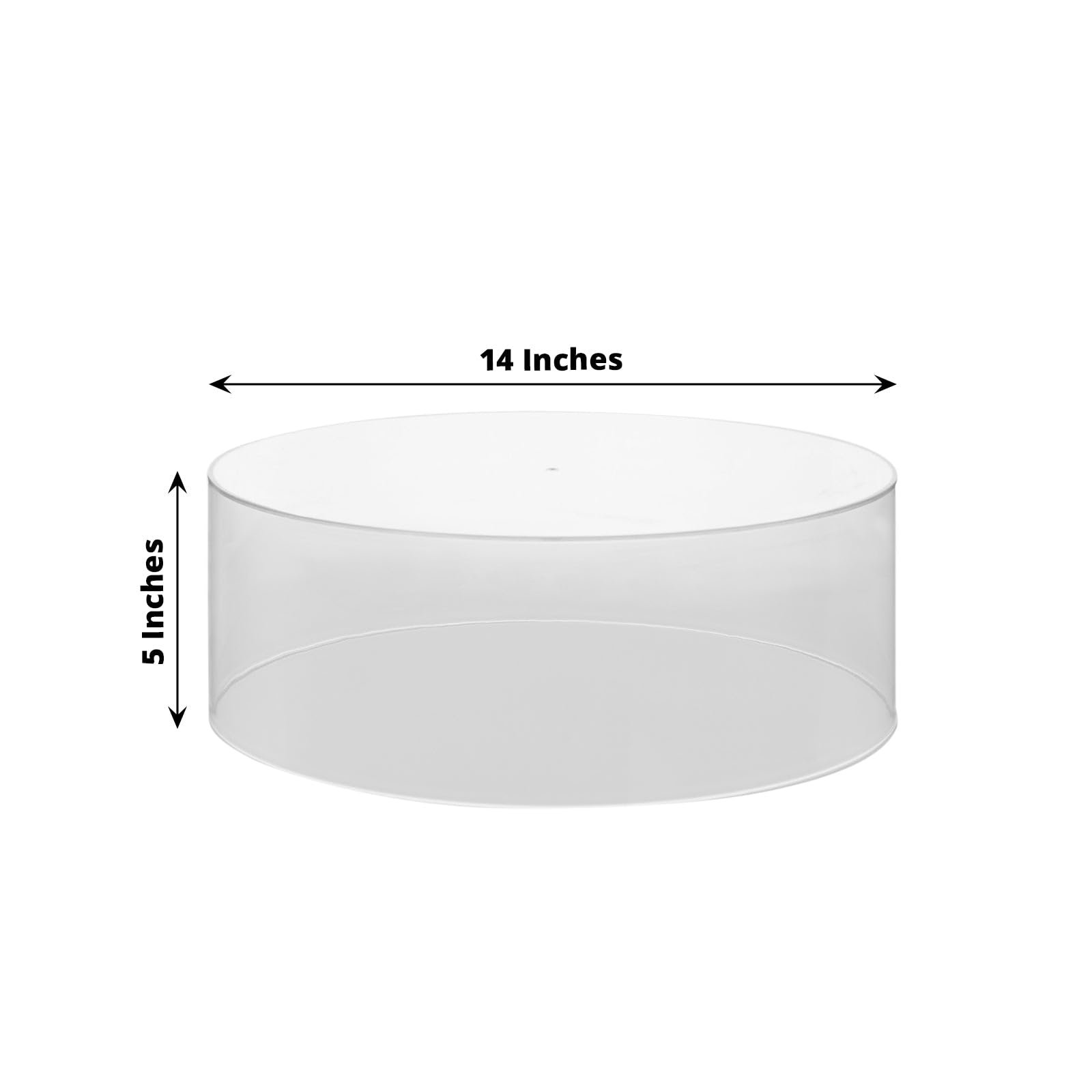 Factory wholesale Round Clear cake decorating supplies wedding decoration Acrylic Cake Stand for centerpieces for wedding table