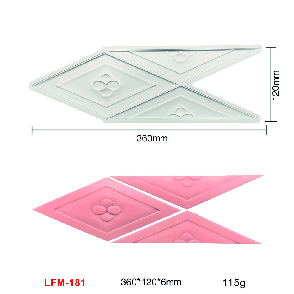 Early Riser New Silicone Lace Mat Chinese Element Cake Decoration Baking Supplies Dessert Fondant Mold