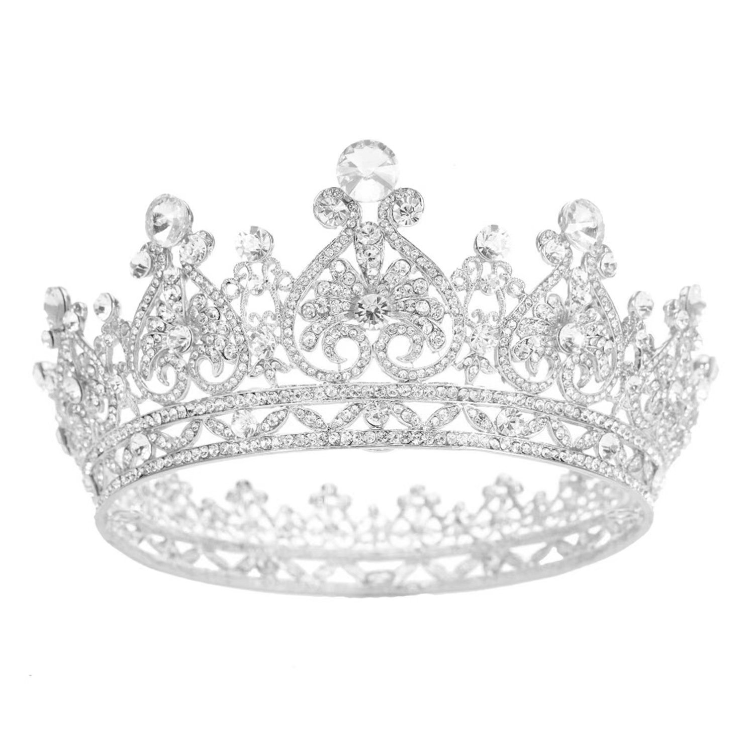 Hot Sale 1pcs Princess Hair Crown Accessories Queen King Bride Tiara Crown For Women Headdress