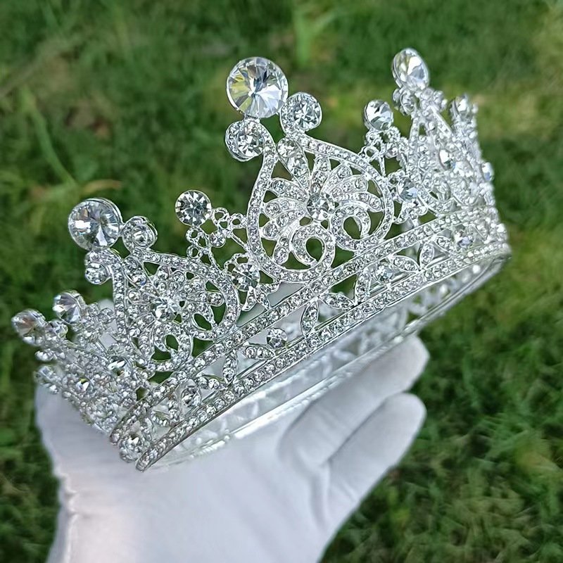 Hot Sale 1pcs Princess Hair Crown Accessories Queen King Bride Tiara Crown For Women Headdress