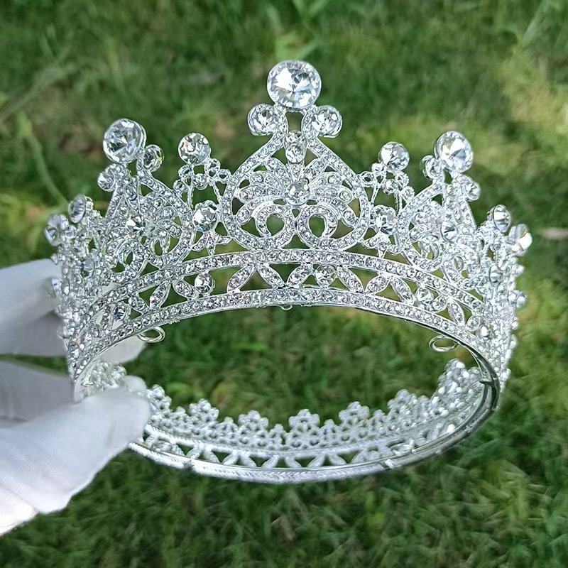 Hot Sale 1pcs Princess Hair Crown Accessories Queen King Bride Tiara Crown For Women Headdress