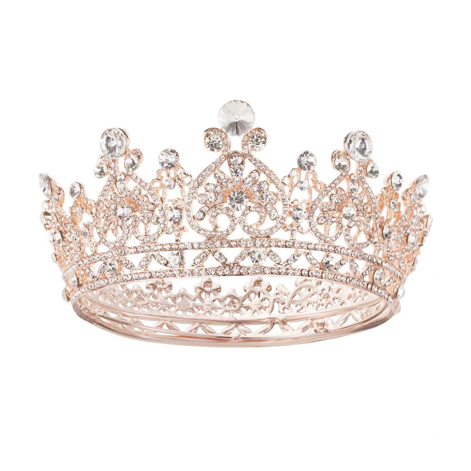 Hot Sale 1pcs Princess Hair Crown Accessories Queen King Bride Tiara Crown For Women Headdress