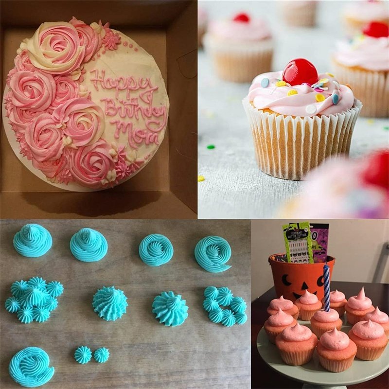 5PCS 1M 2D 2A 1A 4B Nozzles Cake Tools Sets Pastry tip cake decorating supplies piping tips tools