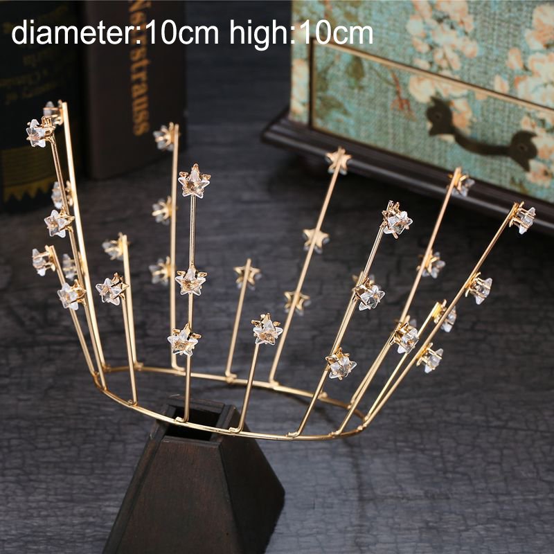 cake decorating supplies metal crown cake topper for wedding party cake decoration bouquet accessories