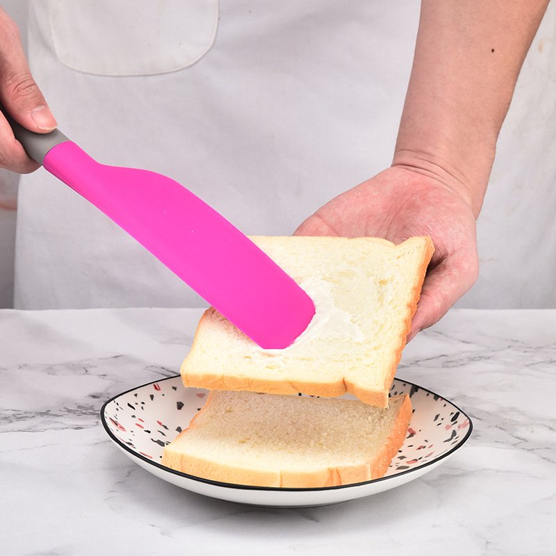 Baking spatula large silicone spatula cake spatula cream jam mixing knife baking tools