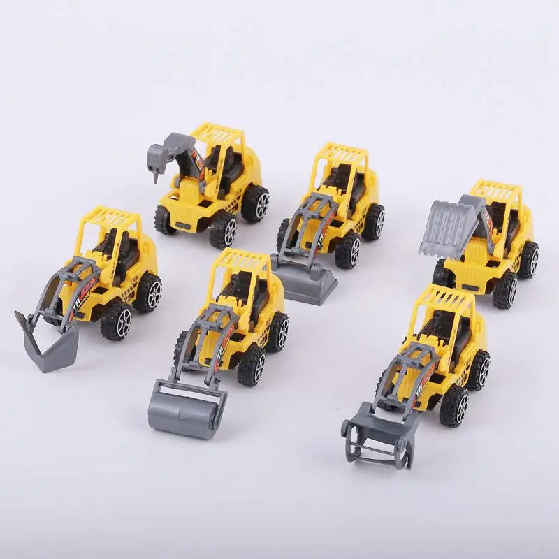 Engineering Construction Cake Topper 0-9 Birthday Party Tractor Truck Cake Decor Kids One Year 1st Birthday Boy Baby Shower Cake