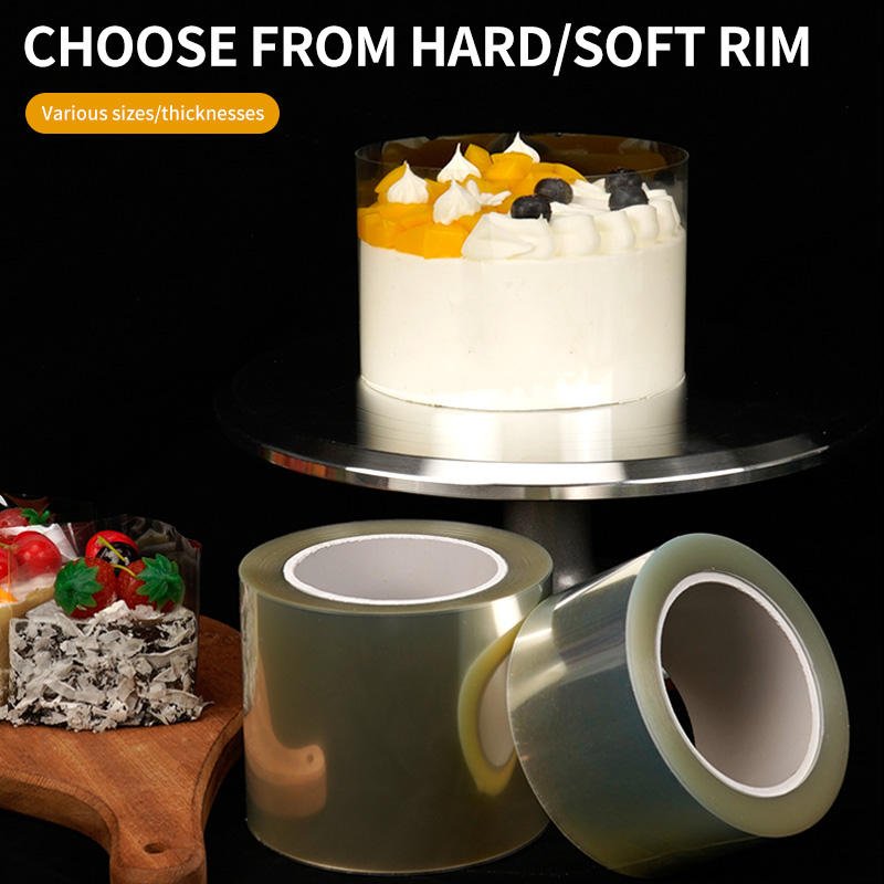 Baking Accessories Decoration Chocolate Candy For Baking Transparent Cake Collar Packaging Cake Surround Film