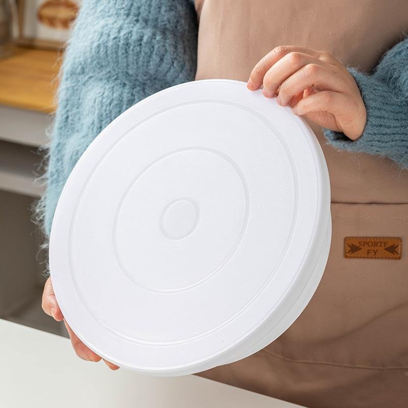 Plastic Turntable Stand Cake Baking Supplies Plastic Cake Rotating Turntable Cake Decorating Stand Turntable