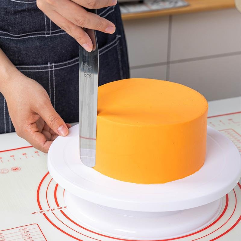 Plastic Turntable Stand Cake Baking Supplies Plastic Cake Rotating Turntable Cake Decorating Stand Turntable