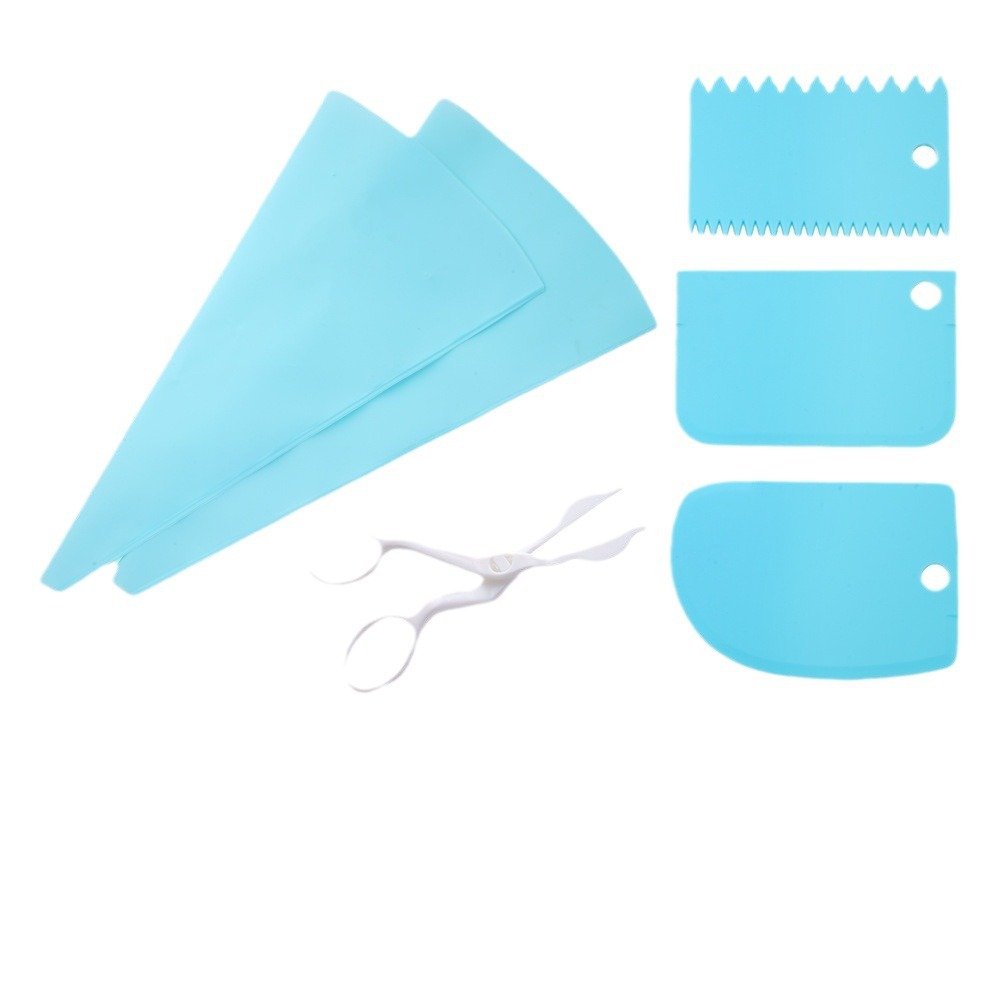 62 PCS Dessert Cupcakes Cake Decorating Kit Tools Icing Nozzles Piping Bags Nozzles