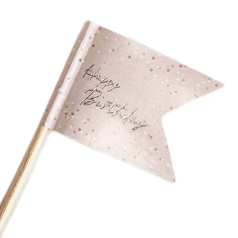 902329-35 12pcs Small Flag Picks 15cm birthday Festival Sticks Art Toothpicks Cupcake/ Toppers Party Decoration PartyMaker