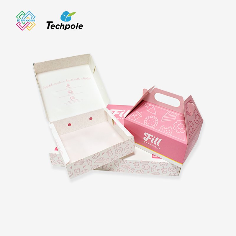 New Style Christmas Candy Box Kraft Paper Creative Santa Claus Gift Bag Christmas Cake Box Party Decor Supplies