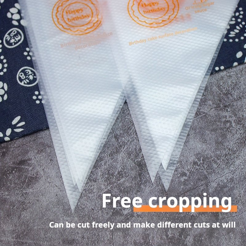 Wholesale 100pcs/bag Food Grade Piping Bags Icing Fondant Cake Cream Decoration Disposable Pastry Bag