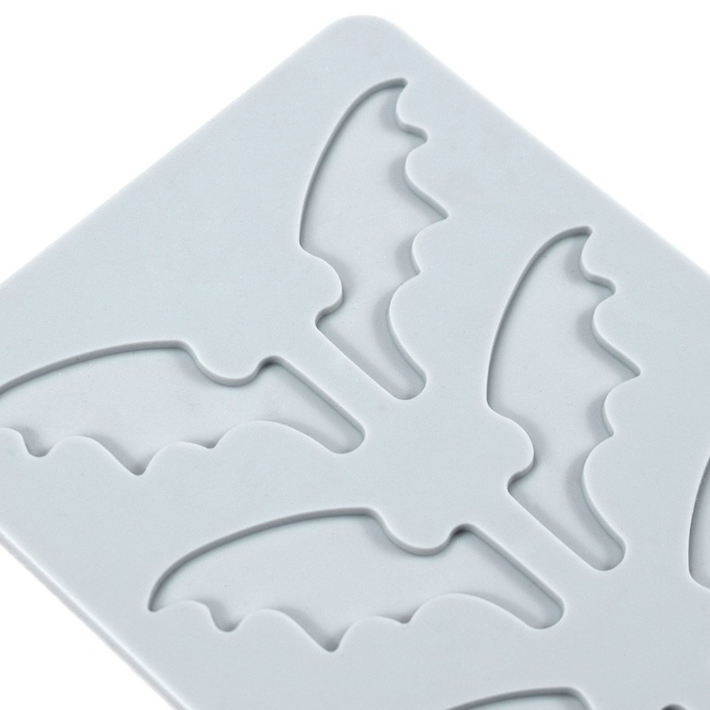 Early Riser Fondant Lace Mat Baking Pastry Tools Halloween Devil Wings Cake Decoration Silicone Mold