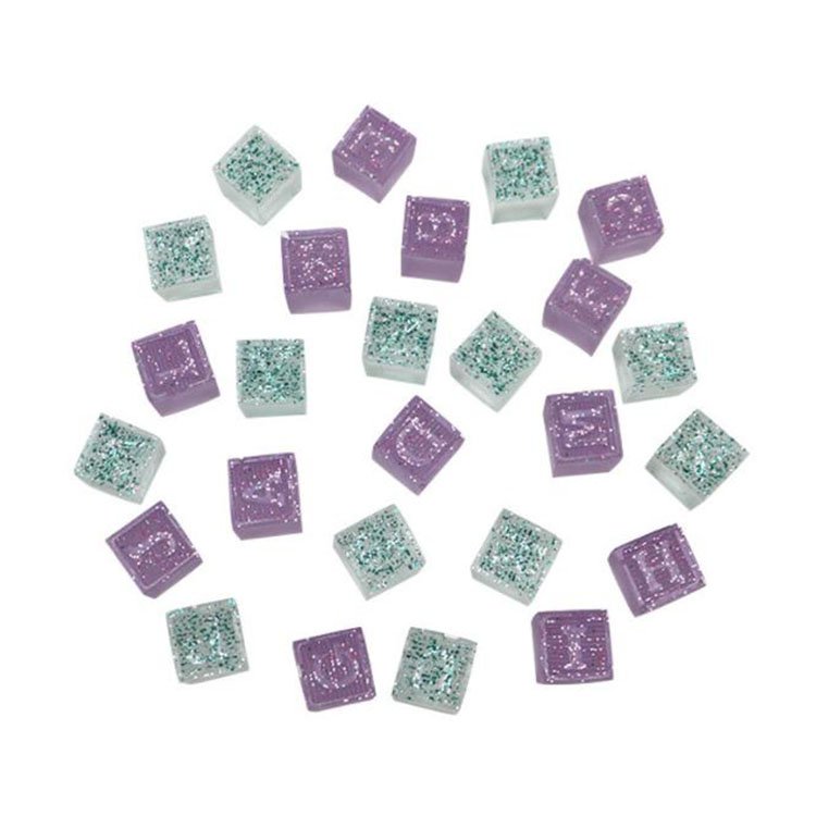 DIY Cake Tools Silicone English Letters Alphabet Building Block Fondant Chocolate Candle Mold Jelly & Candy Pudding Mould Tools