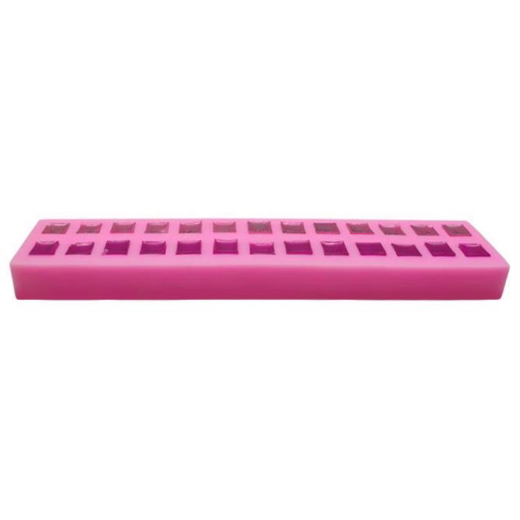 DIY Cake Tools Silicone English Letters Alphabet Building Block Fondant Chocolate Candle Mold Jelly & Candy Pudding Mould Tools