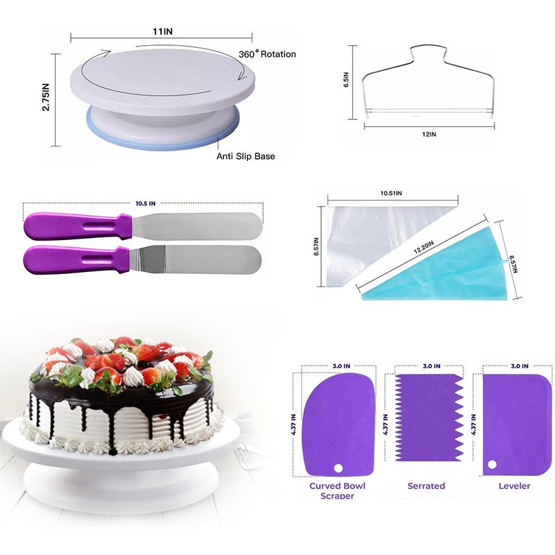 Hot Sale High Quality 137/205/69 Pcs Baking Pastry Cake Tools Accessories Reposteria Cake Decorating Supplies Kit Set